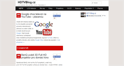 Desktop Screenshot of hdtvblog.cz