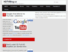 Tablet Screenshot of hdtvblog.cz